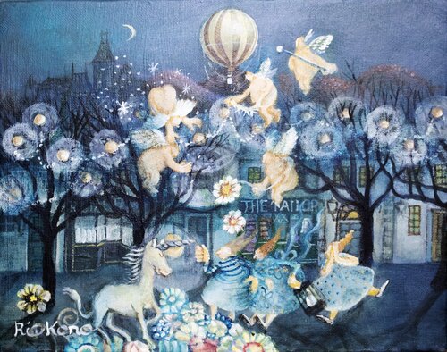 Somewhere spring is born Rie Kono