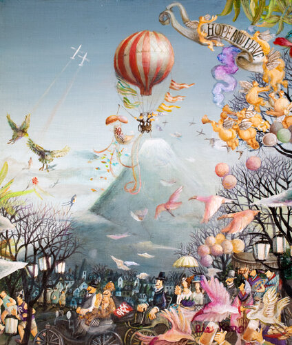 What did I dream? von Rie Kono, Malerei kaufen auf Singulart