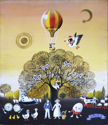 kiironomaza-gousu by Konomi Kono von Rie Kono, Malerei kaufen auf Singulart