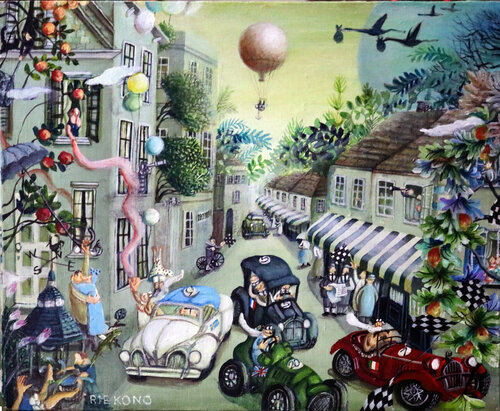 Like a musical von Rie Kono, Malerei kaufen auf Singulart