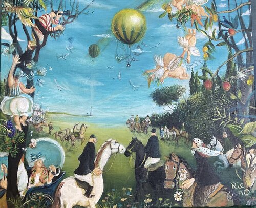 Those days by Rie Kono, Painting for Sale on Singulart