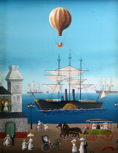 minato by Konomi Kono von Rie Kono, Malerei kaufen auf Singulart