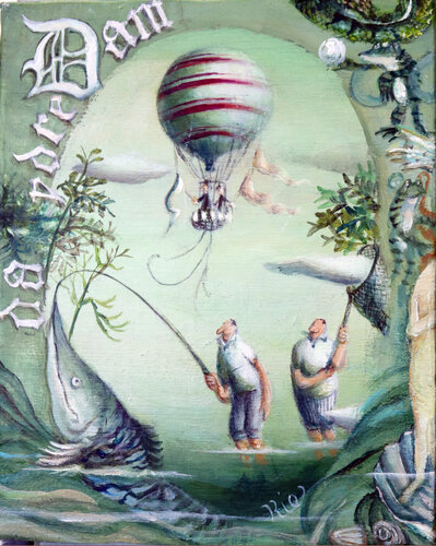D is daydream van Rie Kono, Schilderij te koop op Singulart