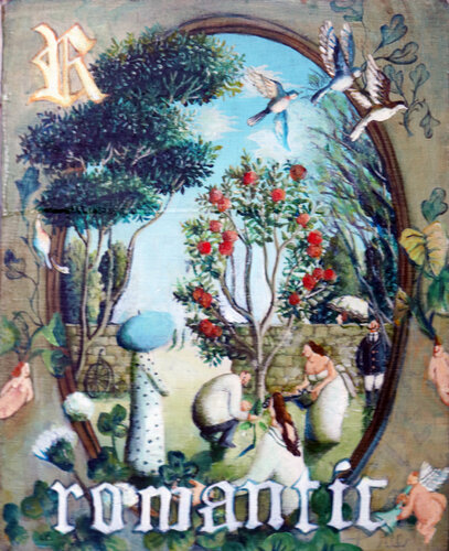 R is romantic van Rie Kono, Schilderij te koop op Singulart