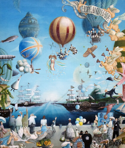 Your dream,my wish and our hopes von Rie Kono, Malerei kaufen auf Singulart