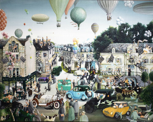 Good news (We won't lose COVID19) von Rie Kono, Malerei kaufen auf Singulart