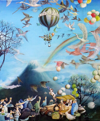 Everyone's delight von Rie Kono, Malerei kaufen auf Singulart