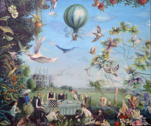 PICNIC von Rie Kono, Malerei kaufen auf Singulart