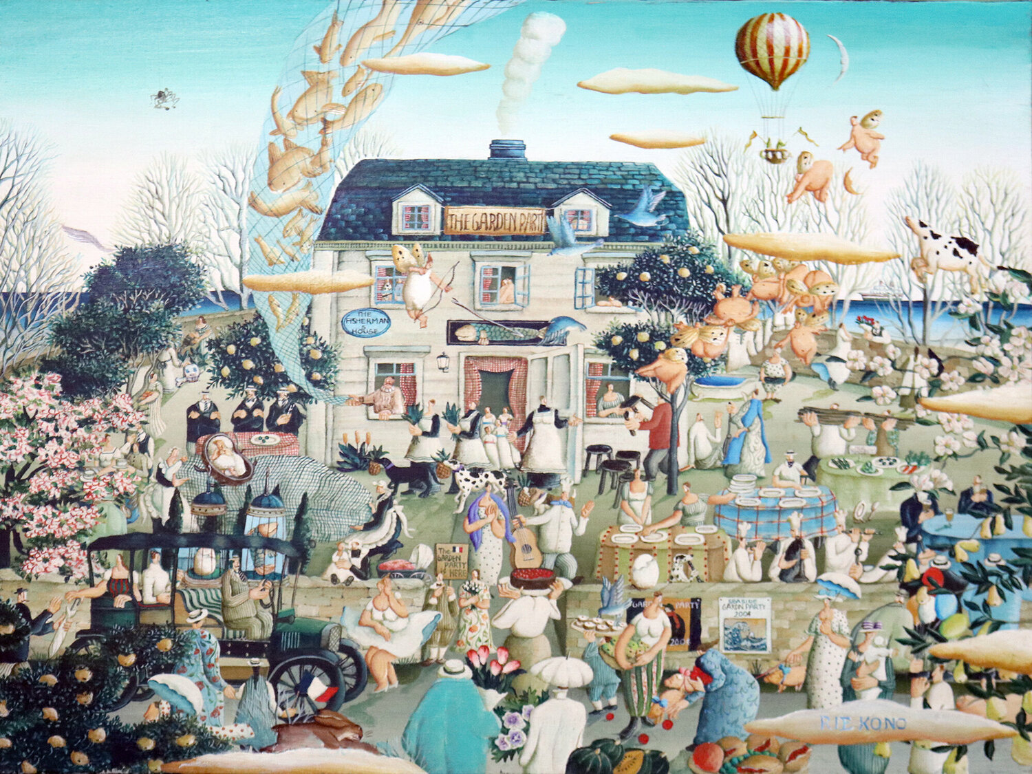 The garden party Rie Kono