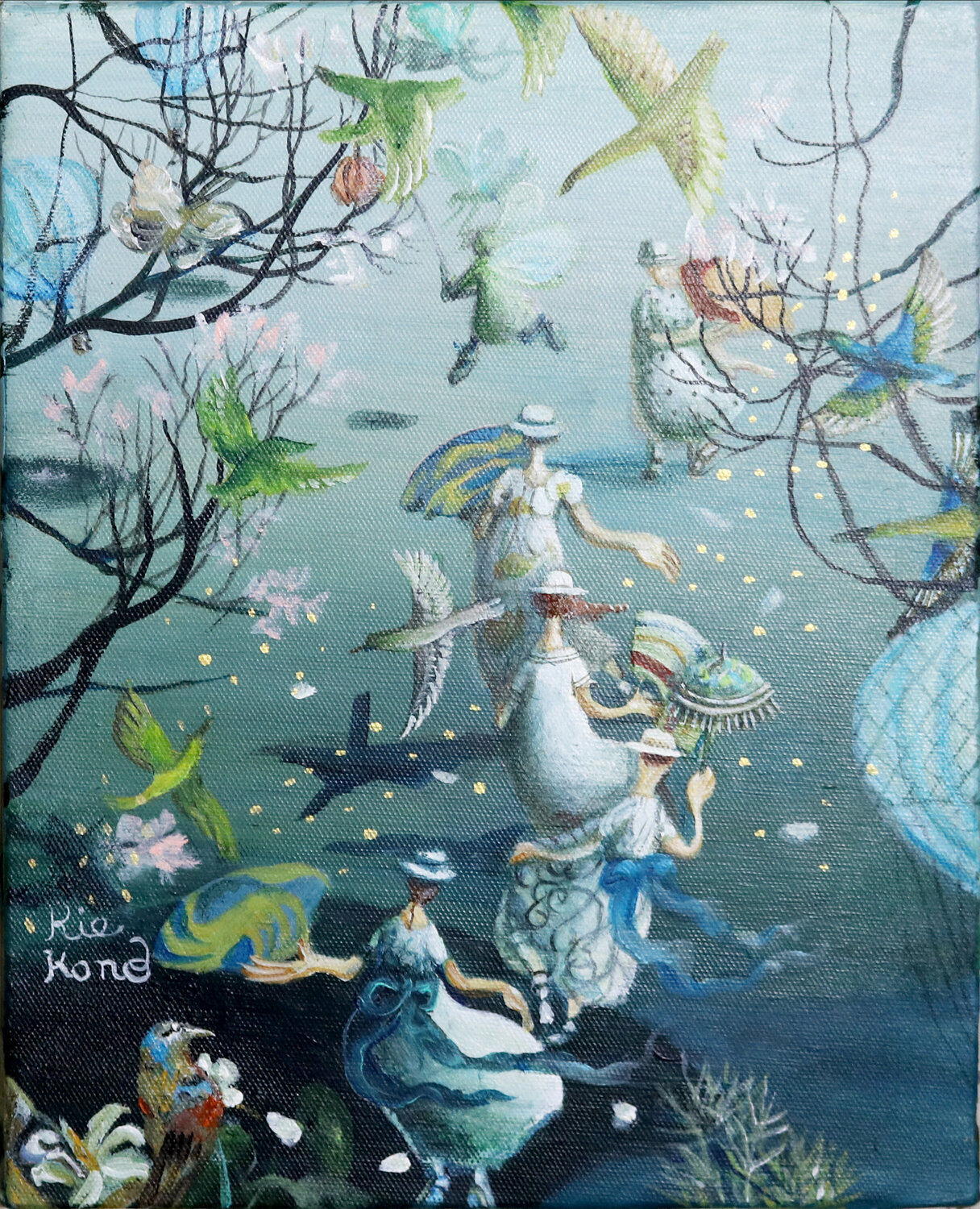 Girls like flowers Rie Kono