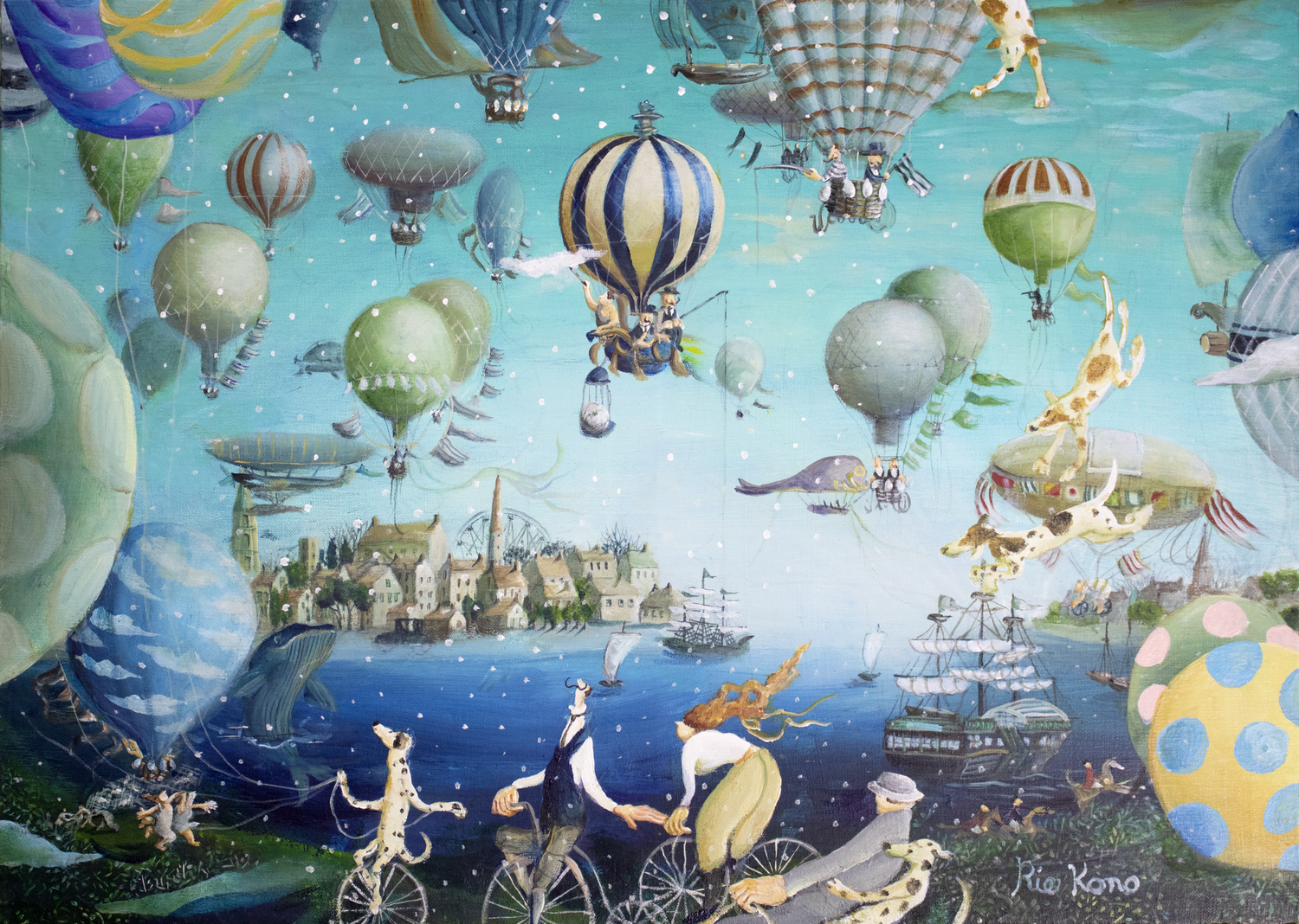 Like a merry-go-round Rie Kono