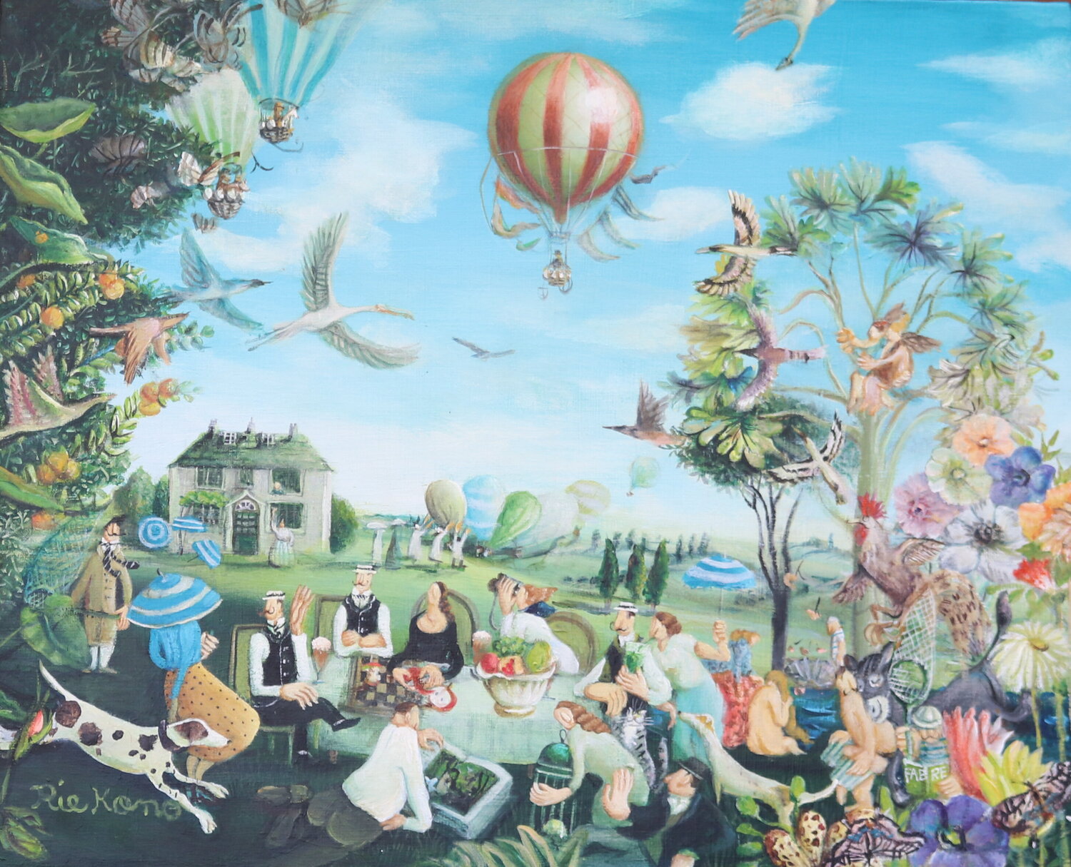 On a sunny day Rie Kono