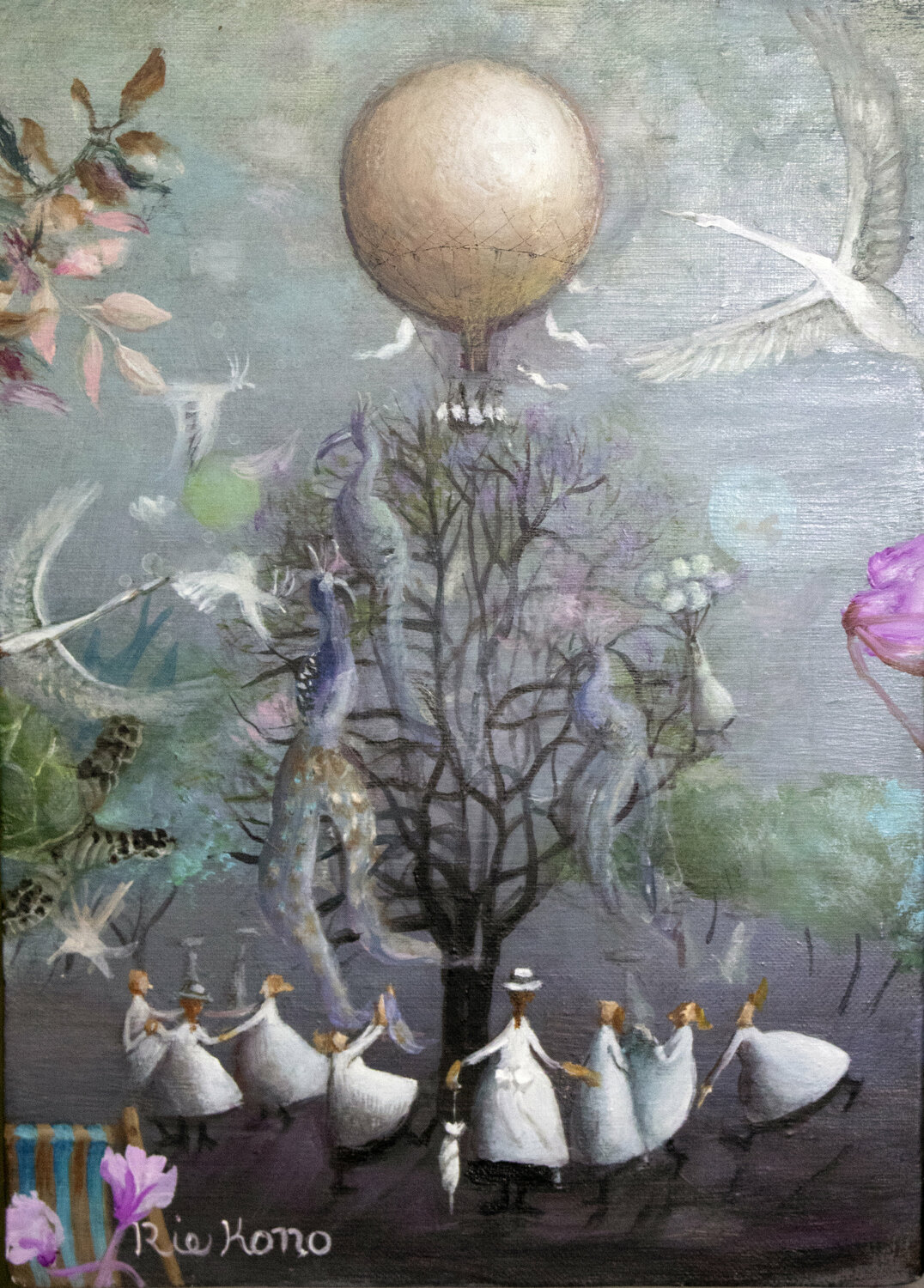 Girls like flowers Rie Kono