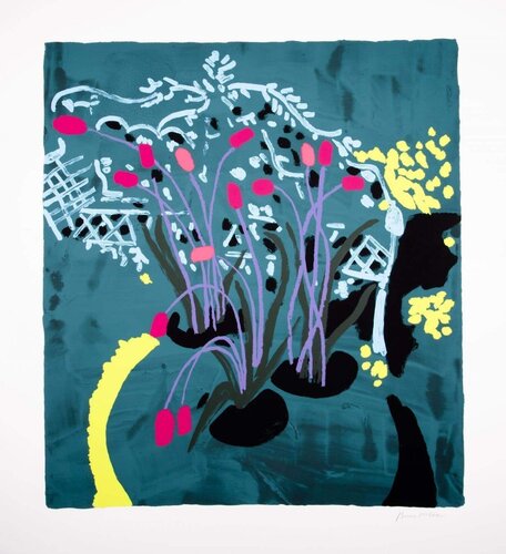 Light Blue Garden di Bruce McLean, Stampa in vendita su Singulart