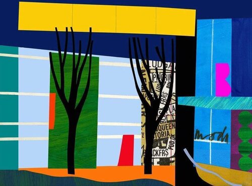 Designer Trees di Bruce McLean, Stampa in vendita su Singulart