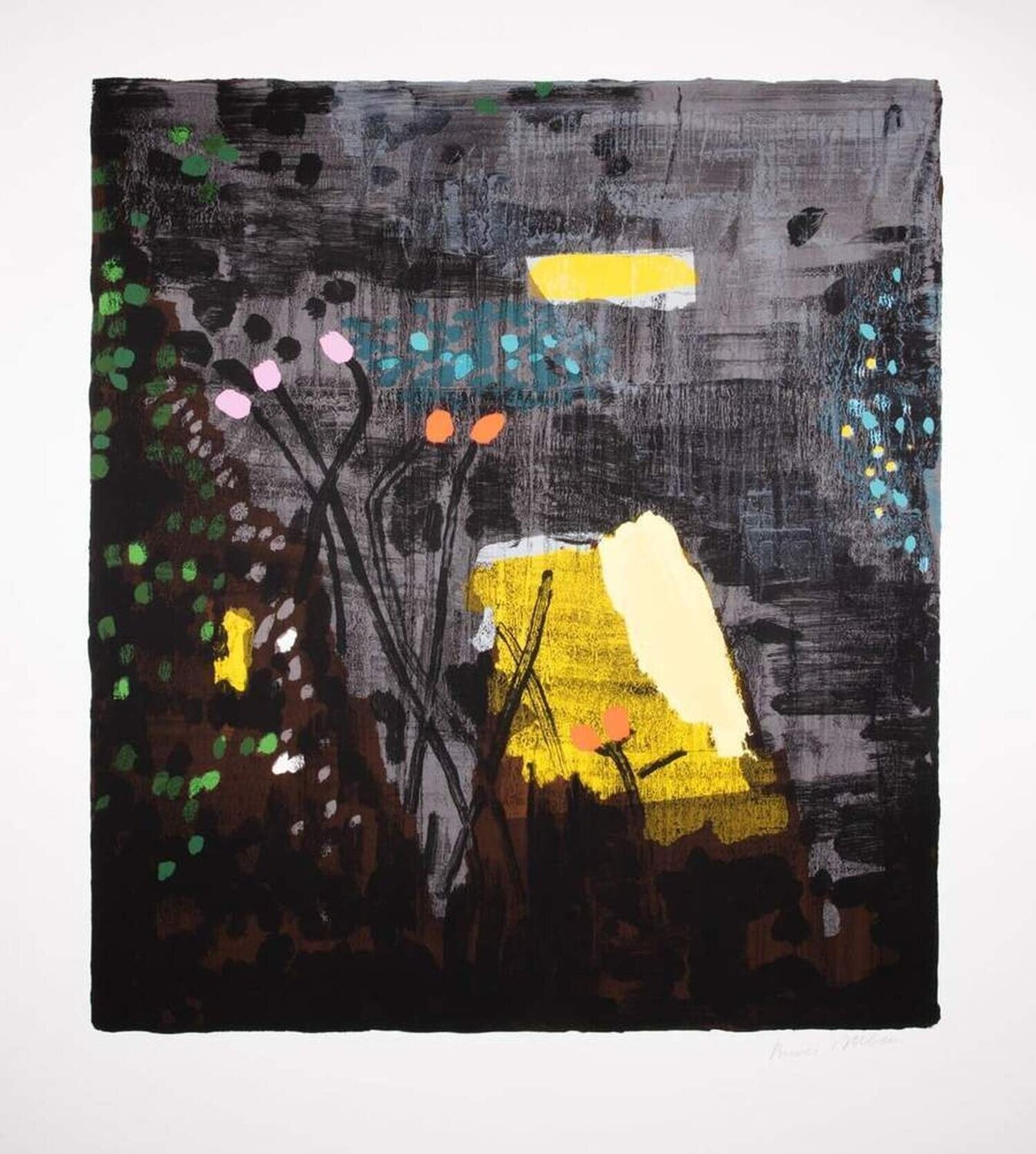 Dark Grey Garden Bruce McLean