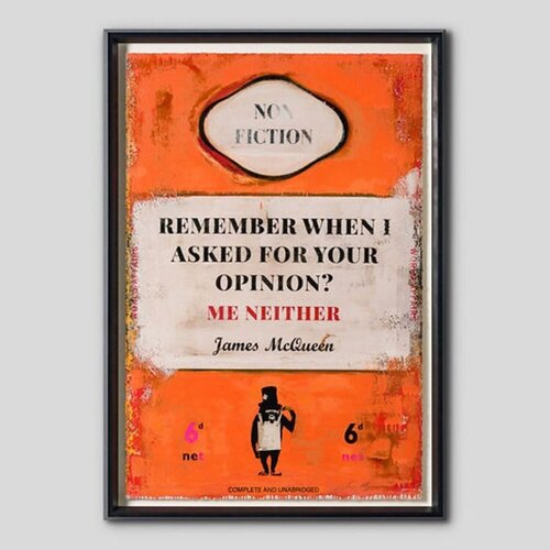 James McQueen Me Neither van James McQueen, Afdruk te koop op Singulart