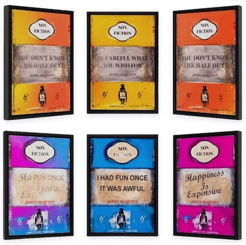 James McQueen Volume I and Volume II Lenticular von James McQueen, Druck kaufen auf Singulart