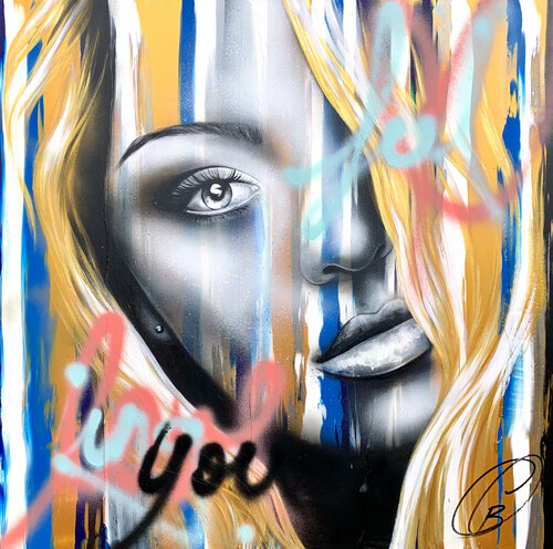 I've Got a Feeling par Cynthia Coulombe Bégin, Peinture en vente sur Singulart