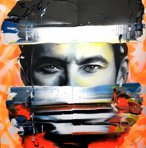 The Hero par Cynthia Coulombe Bégin, Peinture en vente sur Singulart