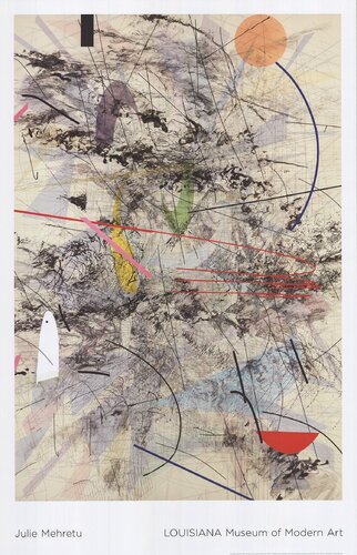 Easy Dark de Julie Mehretu, Impresión a la venta en Singulart