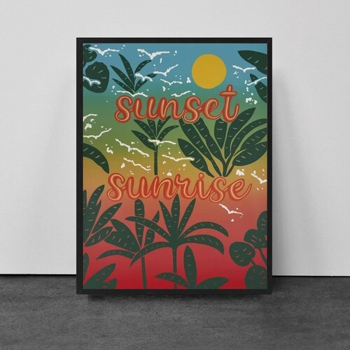 Sunset Sunrise by Joel Mesler, Print for Sale on Singulart