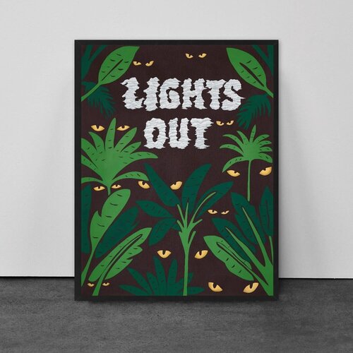 Lights Out by Joel Mesler, Print for Sale on Singulart