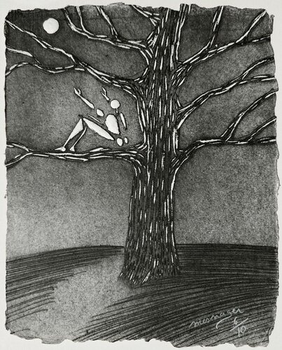 L'arbre by Jérôme Mesnager, Print for Sale on Singulart