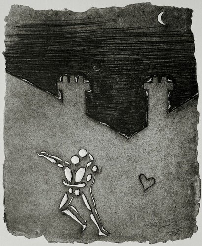 Tango sur les toits by Jérôme Mesnager, Print for Sale on Singulart