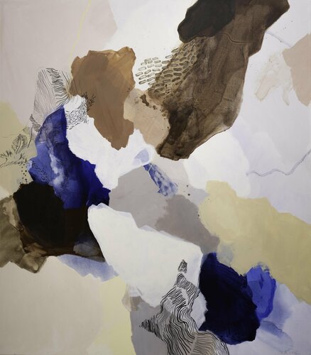 Kairos - The opportune time van Julia A. Etedi, Schilderij te koop op Singulart