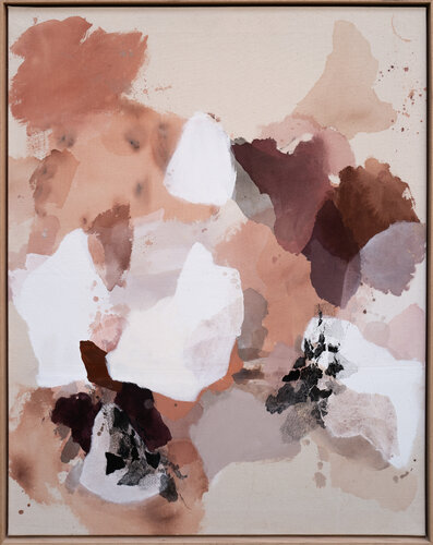 Coeur contre coeur von Julia A. Etedi, Malerei kaufen auf Singulart