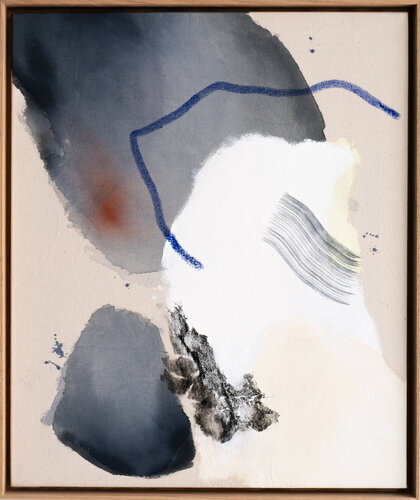 Le bruit du ciel 2 van Julia A. Etedi, Schilderij te koop op Singulart