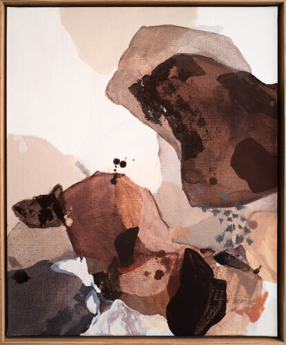 Main dans la main di Julia A. Etedi, Pittura in vendita su Singulart