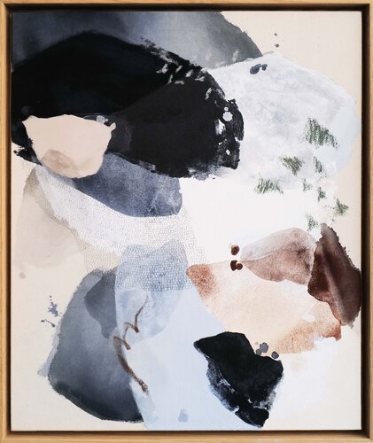 What makes me feel happy di Julia A. Etedi, Pittura in vendita su Singulart
