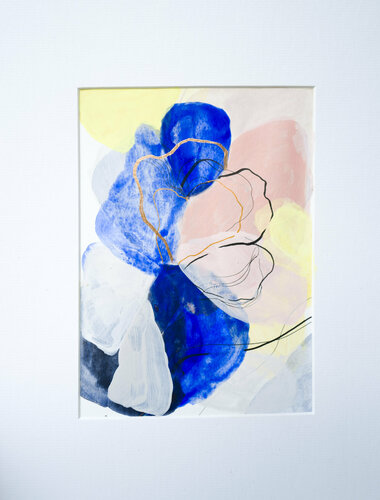 New Bloom van Julia A. Etedi, Werk op papier te koop op Singulart