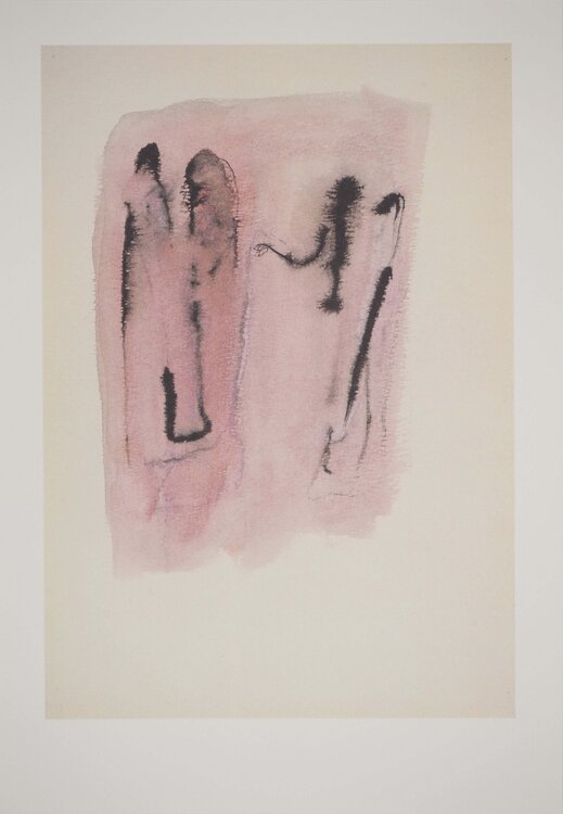 Personnages fantomatiques Henri Michaux
