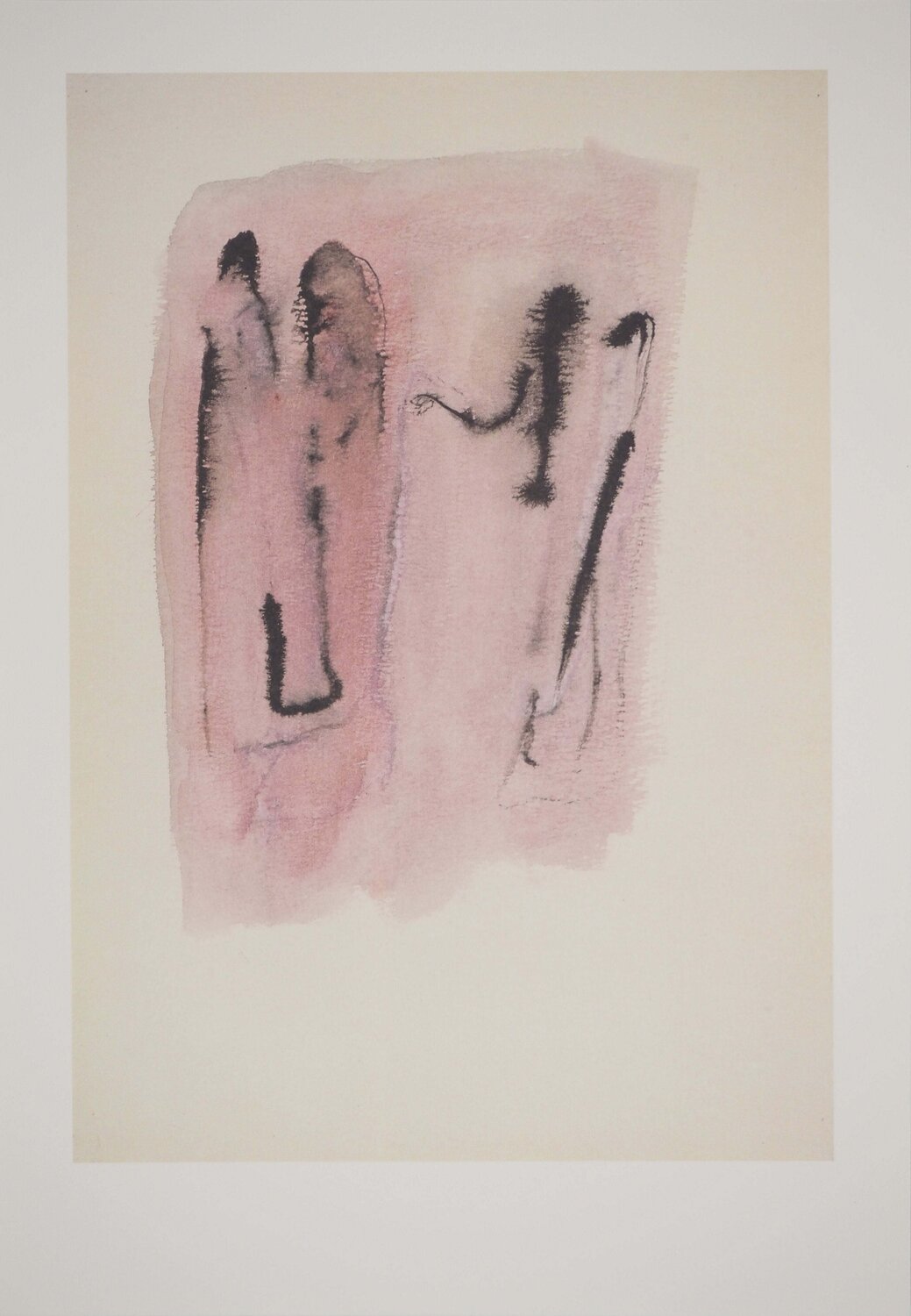 Personnages fantomatiques Henri Michaux Stampa in vendita