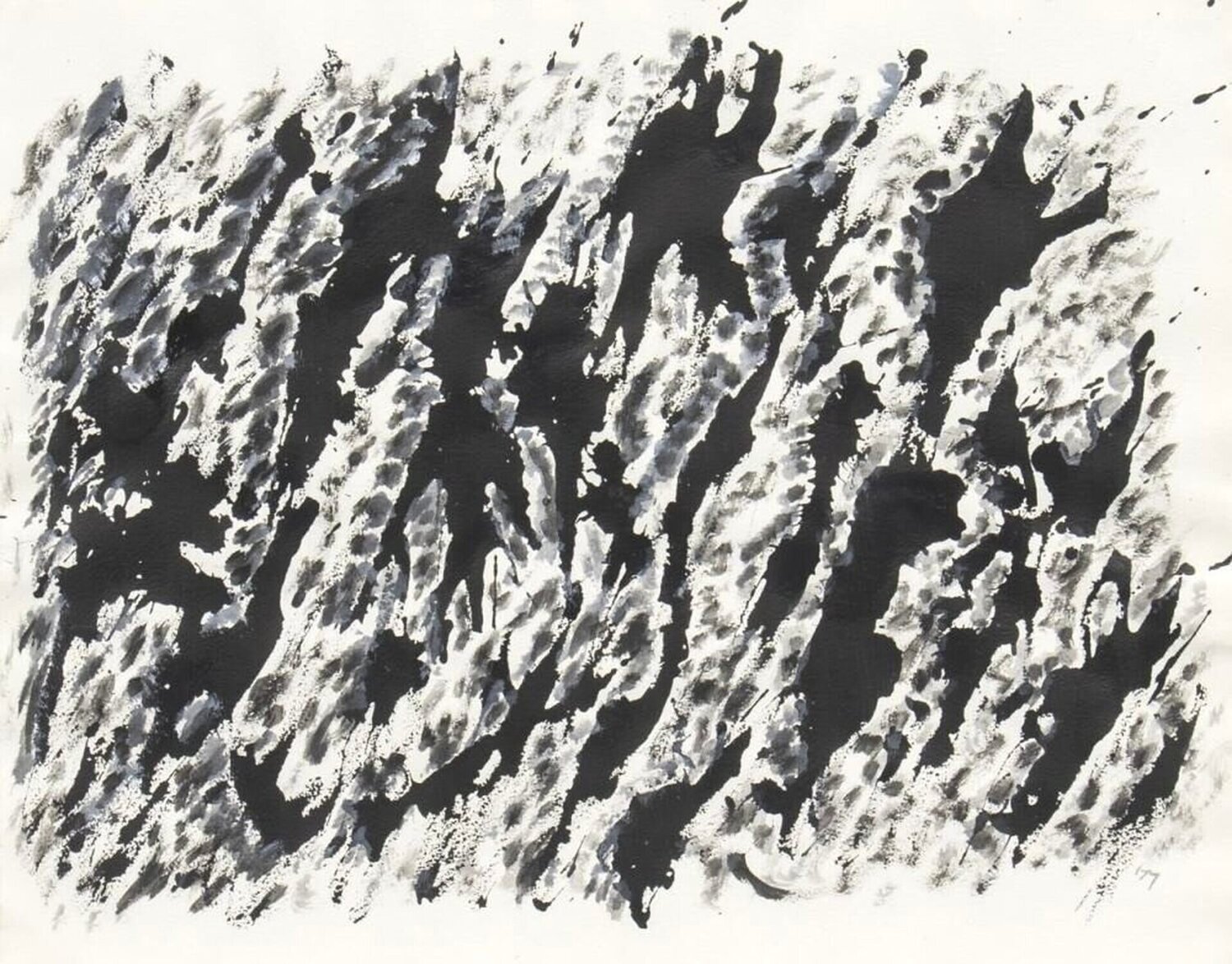 Untitled Henri Michaux Opera su carta in vendita