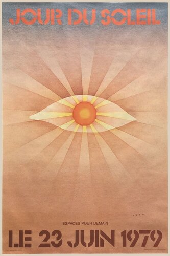 Jour du Soleil - 23 juin 1979 by Jean Michel Folon, Print for Sale on Singulart