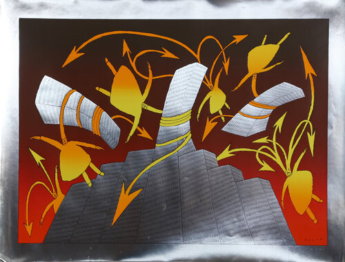 Tree by Jean Michel Folon, Print for Sale on Singulart