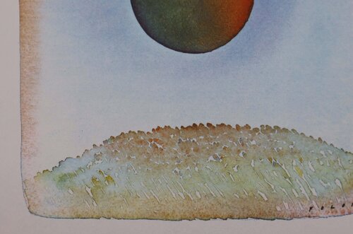 Soleil rouge by Jean Michel Folon, Print for Sale on Singulart