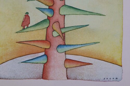 L'arbre des possibles by Jean Michel Folon, Print for Sale on Singulart