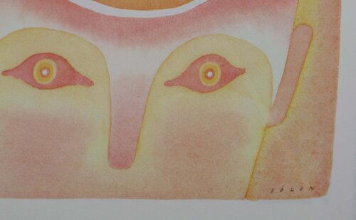 L'illumination by Jean Michel Folon, Print for Sale on Singulart