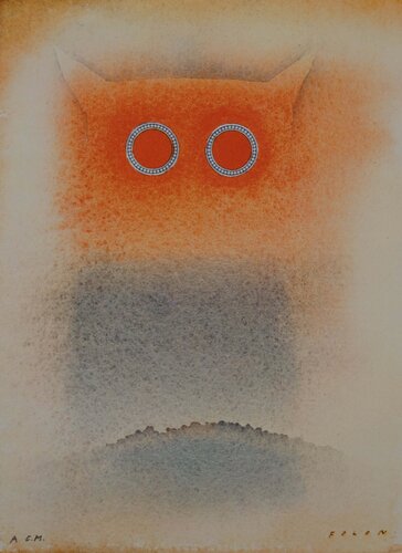 La chouette by Jean Michel Folon, Print for Sale on Singulart