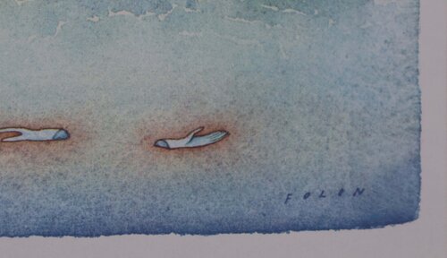 Bancs de poissons by Jean Michel Folon, Print for Sale on Singulart