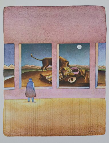 Le zoo par Jean Michel Folon, Édition en vente sur Singulart