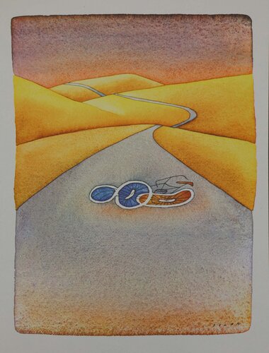 Fin du voyage by Jean Michel Folon, 版画 for Sale on Singulart