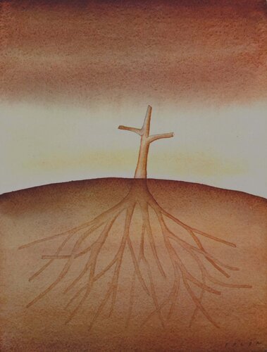 Les racines by Jean Michel Folon, Print for Sale on Singulart