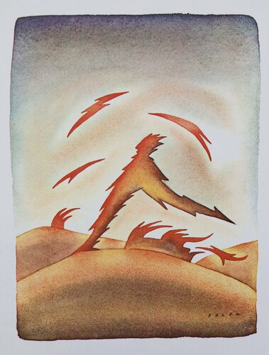 Les moissons by Jean Michel Folon, Print for Sale on Singulart