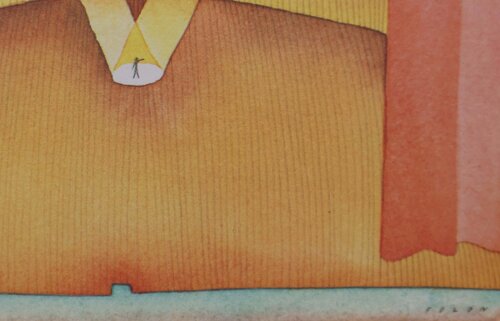 Mise en lumière by Jean Michel Folon, Print for Sale on Singulart